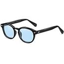 SHEEN KELLY Vintage Sommer Runde Sonnenbrille Nerd Frauen Bunte Eyewear Durchsichtige Linse Johnny Depp Sonnenbrille