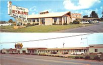 Maryville TN Reisende Motel & Restaurant Duo Blick " Eat IN Ihrem Auto "