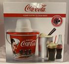 Heladora de helados Coca Cola 4 cuartos de galón nostalgia