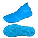 Harroberry NON-SLIP SILICONE RAIN REUSABLE ANTI SKID WATERPROOF FORDABLE BOOT SHOE COVER (LARGE)