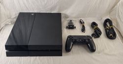 Sony PlayStation 4 low 8.50 Firmware PS4 Console 500GB W Controller Cables RARE