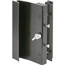 Prime-Line Products C 1015 Sliding Door Handle Set, Black Aluminum