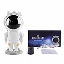 Gohfeoeo Astronaut Star Projector,Galaxy Projector With Timer & Remote? Control360°Adjustable Design?Bedroom Led Night Light?Great Gift For Children & Adults - Abs,White