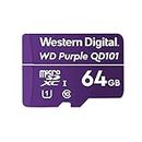 Western Digital WD Purple 64GB Surveillance and Security Camera Memory Card for CCTV & WiFi Cameras (WDD064G1P0C)