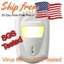 Anion Air Sterilizer Yellow Light Kills Germ & Oder (SGS Proven, UV Alternative)
