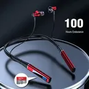 Drahtlose Kopfhörer Neckband Bluetooth Kopfhörer Mit Mikrofon Auriculares Sport Headset HD Bass Fone