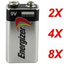 Energizer Max 9V Volt Alkaline Battery Batteries brand new Free Postage