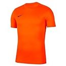 Nike Park VII Jersey SS Maillot Homme, Safety Orange/Black, FR : L (Taille Fabricant : L)