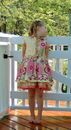 Girls Boutique Designer Couture 2pc Sunny Flower Dress Set Smallsomething 4 5 6
