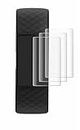 Savvies 4 Stück Full-Screen Schutzfolie für Fitbit Charge 4 Full-Cover Displayschutz-Folie [3D Curved, Transparent, Anti-Fingerabdruck]