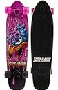 Tony Hawk 31" Complete Cruiser Skateboard, 9-ply Maple Deck Skateboard for Cruising, Carving, Tricks and Downhill, Pink Hawk