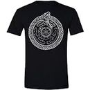 Hecate Wheel Ouroboros Witchcraft Wiccan Pagan Clothing Hekate Samhain Mens T Shirt Black S
