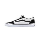 Vans Men's Sneaker, Retro S C Marshmallow Black, 10