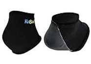 KidSole Gel Heel Strap for Kids with Heel Sensitivity from Severs Disease, Plantar Fasciitis. (Black)