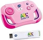 VTech ABC Smile TV pink – Kabellose Lernkonsole mit HDMI-Stick für den Fernseher mit 15 Spiel-Level für stundenlangen Lernspaß – Für Kinder von 3-7 Jahren
