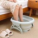 Yagviz Foldable Foot Spa Pedicure Buckets Hot Water Tub Massage Soak Relaxing Bath
