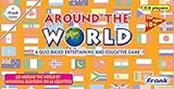 Frank Around The World Board Game For 10 Year Old Kids And Above, Multicolour