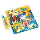 Aquadoodle E73266 Activity Book, Official Tomy No Mess Colouring & Drawing Game, Water Drawing Game & Book, Magic Pen, Suitable for Toddlers and Children from 18 Months+
