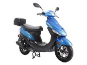 X-PRO Maui 50cc Scooter with 10" Aluminum Wheels, Large Headlight, Free Shipping