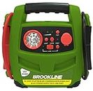 Brookline 12V Quality Rechargable 5 In 1 Car Jump Starter With LED Light, USB & Air Compressor