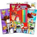Disney Toy Story Coloring Book Super Set for Kids - Bundle with 4 Toy Story Activity Books with Stickers, Games, Coloring Pages, and More Plus Bookmark (Disney Coloring Book)