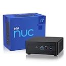 Intel NUC 11 with Intel Core i7-1165G7, 𝟭𝟲GB DDR4 RAM & 𝟱𝟭𝟮GB PCle SSD, 12MB Cache, Up to 4.70 GHz Intel NUC with Intel Iris Xe Graphics, WiFi6, Bluetooth 5.2, 8K Support - Built-in Win11 Pro