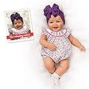 'Norah': 2019 Such A Doll Photo Contest Winner Baby Girl Doll – So Truly Real® baby girl doll made of RealTouch® vinyl, with hand-rooted hair, weighted cloth body. The Ashton-Drake Galleries.