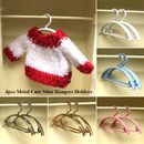 Accessories Dress Clothes Hanging Mini Hangers Dollhouse Furniture Decorations