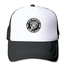 Feruch Print Adult Unisex Gas Monkey 100% Nylon Mesh Caps One Size Fits Most Adjustable Trucker Hat Black