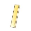 BestPriceEver USB Electronic Rechargeable Cigarette Lighter Slim Luxury Glossy Lighter wind proof New Slide Design Luxurious (Golden)