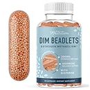 DIM Supplement 200 mg for Hormone Balance | Delayed-Release Microbeadlets | Estrogen Balance for Women & Men, Hormonal Acne Supplements, Menopause & Antioxidant Support | Vegan, Soy Free | 60 Ct.