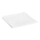 Garnier-Thiebaut 37" x 21" White King Size Cotton / Polyester Pillow Protector with Envelope Closure - 120/Case
