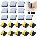 20Pcs Furniture Sliders Feet Glider For Carpet Mover Heavy Duty Shifters Removal