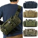 Tactical Military Chest Fanny Shoulder Waist Bag Camo Hunting Molle Camping Pack