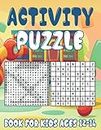 Activity Puzzle Book For Kids Ages 12-14 Years Old: Fun Activities For Smart Kids, Brain Games, Perfectly to Improve Memory, Includes: Sudoku, Word ... Path, Hangman, Kids Math Equation And More