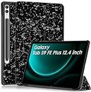 Robustrion Cover for Samsung Tab S9 FE Plus 12.4" Cover Case Flip Stand Back Case Cover for Samsung Galaxy Tab S9 FE Plus/Tab S9 FE+ Cover Tablet 12.4 inch with [Auto Sleep/Wake] - Constellation