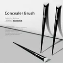 Kat Von D- Makeup Brush 40 Concealer Brush Soft Fiber Hair Elegant Black Handle Brand Makeup Brushes