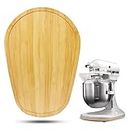 Bamboo Mixer Slider Compatible with Kitchen aid Bowl Lift 5-8 Qt Stand Mixer - Kitchen Countertop Storage Mover Sliding Caddy for Kitchen Aid 5-8 Qt Mixer