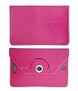 Fastway Rotating 360° Leather Flip Case for Samsung Galaxy Tab E 8.0-Pink