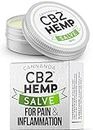 CB2 HEMP CREAM: EXTRA STRENGTH PAIN RELIEF CREAM for Muscle Pain, Joint Pain, Inflammation, Arthritis, Nerve Pain. Soothing Pain Relief for Back Pain, Knee Pain, Sore Muscles, Stiff Joints, Sports Injuries, Fibromyalgia, and Tendonitis. All Natural / Organic Ingredients. Made in Canada