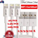 MFI Certified Apple  Data Sync Cable Charger for iPhone 7 8 Plus 6 6s