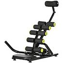 Soozier Ab Workout Equipment, Core and Abdominal Trainer, Height Adjustable Inversion/Sit Up Exercise Equipment, Ab Crunch Machine for Whole Body Fitness