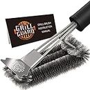 BBQ Grill Cleaning Brush&Scraper – Barbecue Wire Brush for Grill– 18'' Stainless Grill Grate Cleaner - Safe Grill Accessories&Tools for Weber Gas/Charcoal/Electrical/Infrared- Gifts for Men
