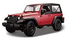 MAISTO Metal Jeep Wrangler, Pack Of 1, Red, 3 Years