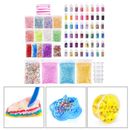 DIY Slime Supplies Kit Granules with Cups Clay Tools Fishbowl Beads for Kids