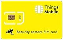 SIM Card per VIDEOCAMERA Things Mobile con copertura globale e rete multi-operatore GSM/2G/3G/4G LTE, senza costi fissi, senza scadenza e tariffe competitive, con 10 € di credito incluso