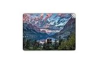 GADGETS WRAP Printed Vinyl Top Only Skin Sticker Decal for Microsoft Surface Go - Wild Goose Island Glacier National Park Montana