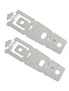 2-Pack WD01X27759 Stainless Steel Dishwasher Mounting Brackets for GE