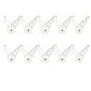Clips Vine Plant Garden Clips Flower Trainer Plant 10 Pieces Support Clips 360° Adjustable Clips for Patio, Lawn and Garden Jyf284