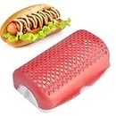 Credly Microwave Hot Dog Sausage Maker Hot Delicious Microwave Hot Dog Cooker